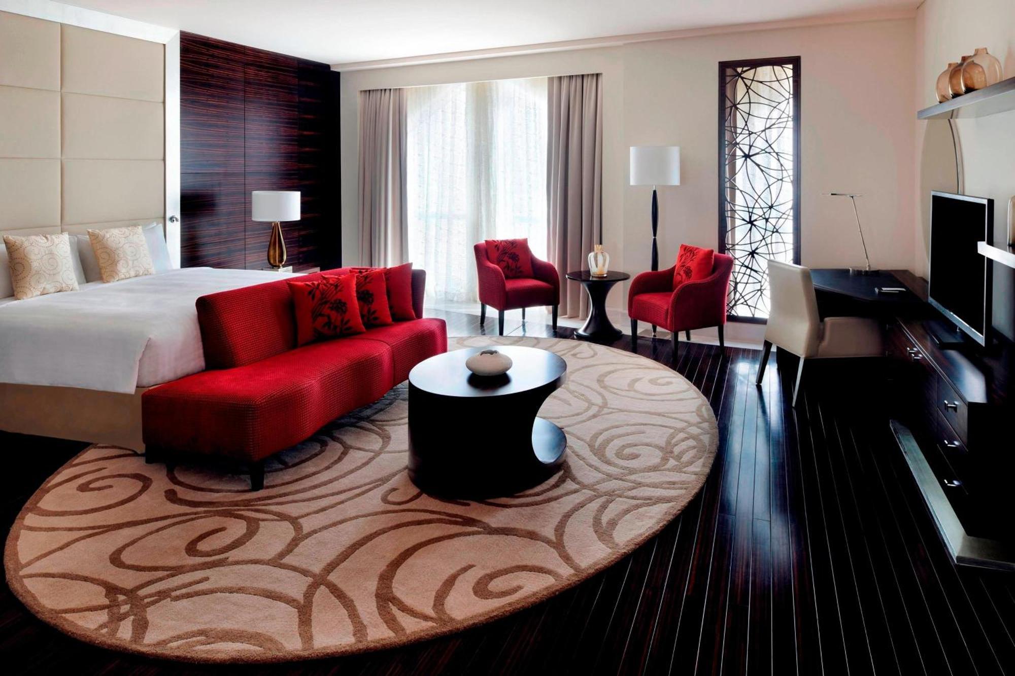 Marriott Hotel Al Jaddaf Dubai Eksteriør billede A suite at the hotel