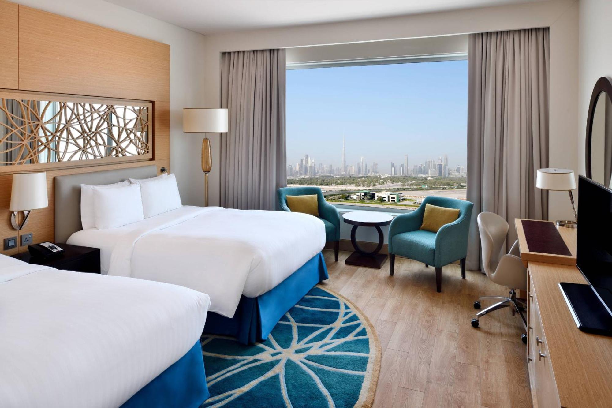 Marriott Hotel Al Jaddaf Dubai Eksteriør billede A room at the hotel